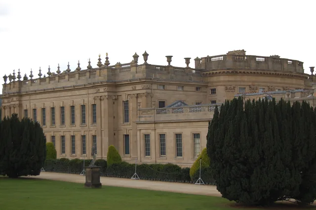 Chatsworth House in Derbyshire, often suggested as a model for Pemberley