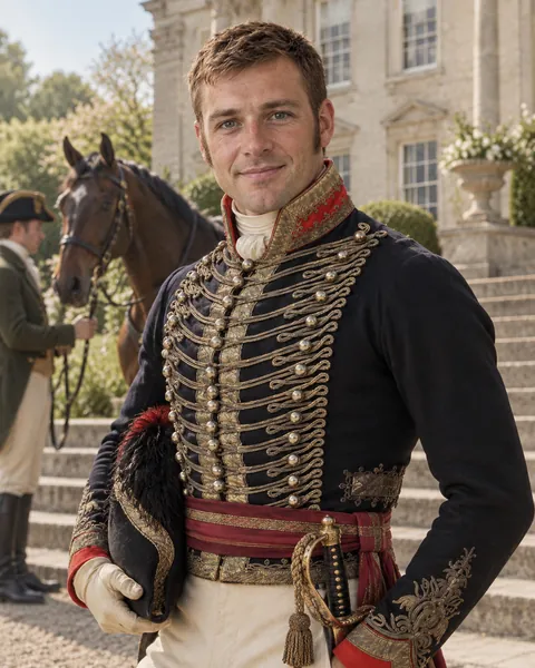 Colonel Fitzwilliam portrait, Visiting Rosings