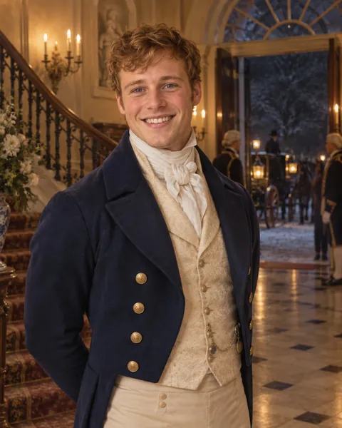 Mr Bingley portrait, Host of Netherfield